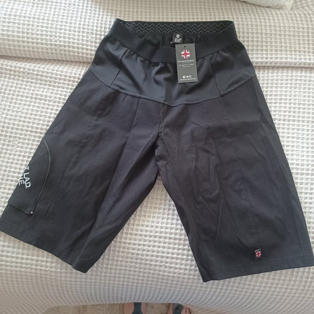Fat Lad At The Back Cycling Shorts Mens L Cargo Pocket New Made UK New Tags